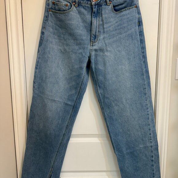 ELWOOD SANTA FE SPLIT DENIM AGED LIGHT INDIGO SIZE 32 - Picture 1 of 2